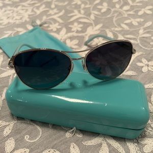 Tiffany & Co. Silver sunglasses
